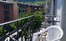 Balkon mit Ausblick auf das Glishorn